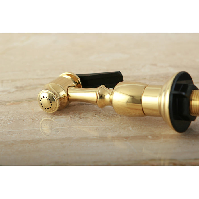 Made To Match KBSPR2 Brass Kitchen Faucet Side Sprayer, Polished Brass