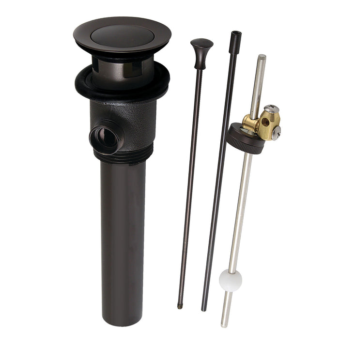 Made To Match KBT2125 Brass Pop-Up Bathroom Sink Drain with Overflow, 22 Gauge, Oil Rubbed Bronze