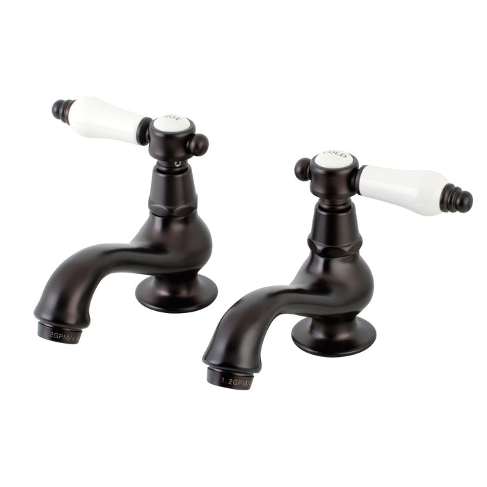 Bel-Air KS1105BPL Two-Handle Deck Mount Basin Tap Faucet, Oil Rubbed Bronze