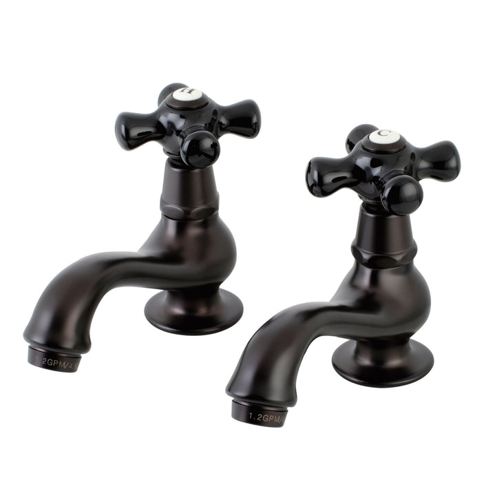 Duchess KS1105PKX Two-Handle Deck Mount Basin Tap Faucet, Oil Rubbed Bronze