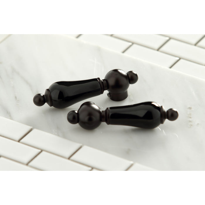 Duchess KS1175PKL Two-Handle 2-Hole Deck Mount Bridge Kitchen Faucet, Oil Rubbed Bronze