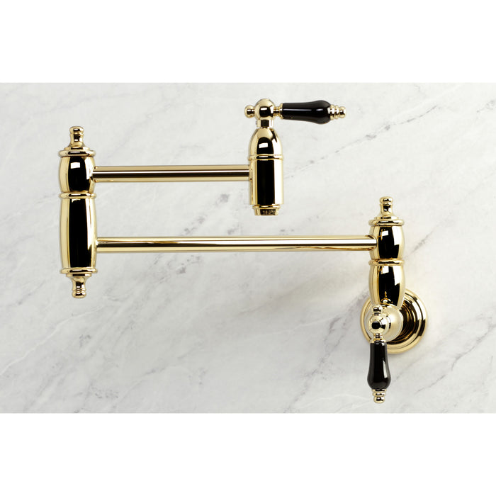 Duchess KS3102PKL Pot Filler, Polished Brass