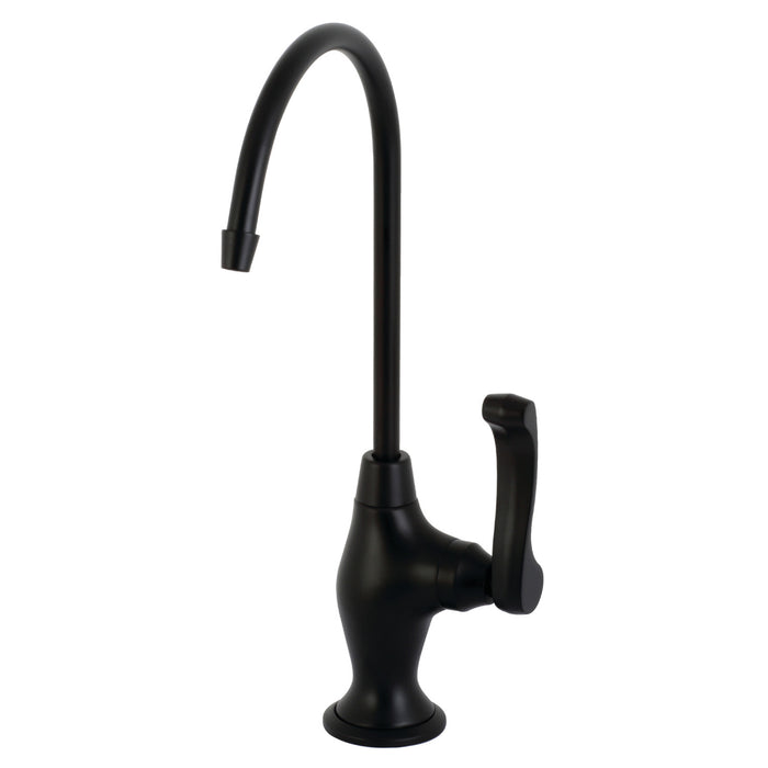 Royale KS3190FL Single-Handle 1-Hole Deck Mount Water Filtration Faucet, Matte Black