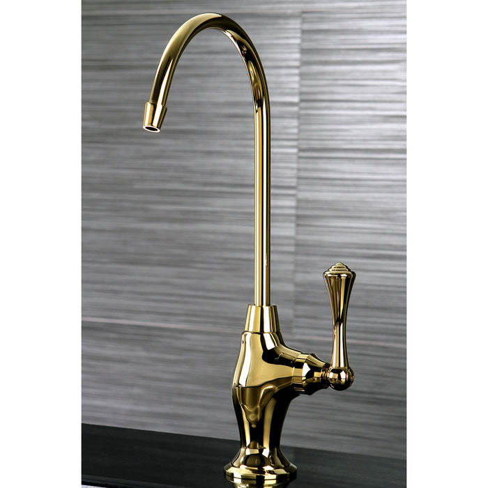 Vintage KS3192BL Single-Handle 1-Hole Deck Mount Water Filtration Faucet, Polished Brass