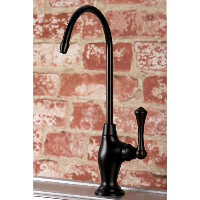 Vintage KS3195BL Single-Handle 1-Hole Deck Mount Water Filtration Faucet, Oil Rubbed Bronze