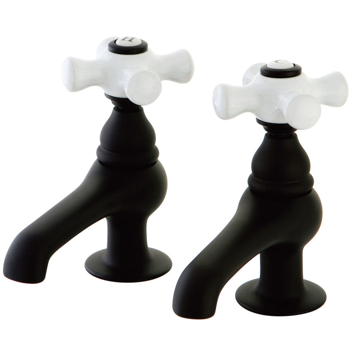 Restoration KS3205PX Two-Handle Deck Mount Basin Tap Faucet, Oil Rubbed Bronze