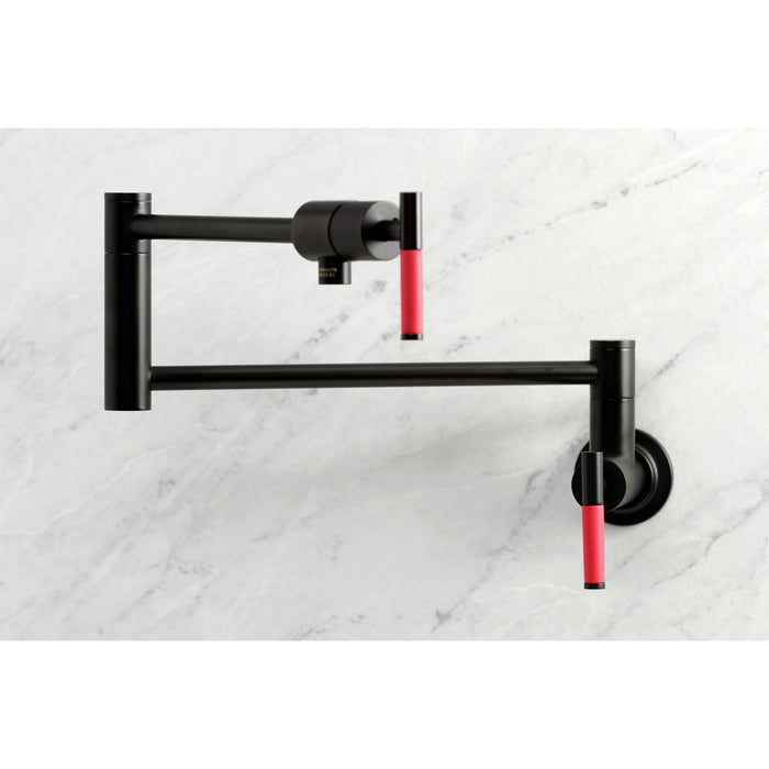 Kaiser KS4100CKL Pot Filler, Matte Black