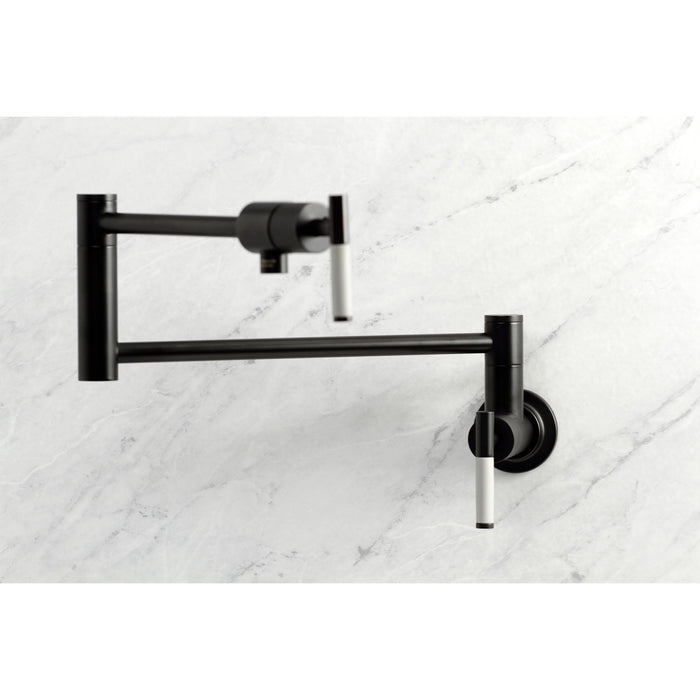 Kaiser KS4100CKL Pot Filler, Matte Black