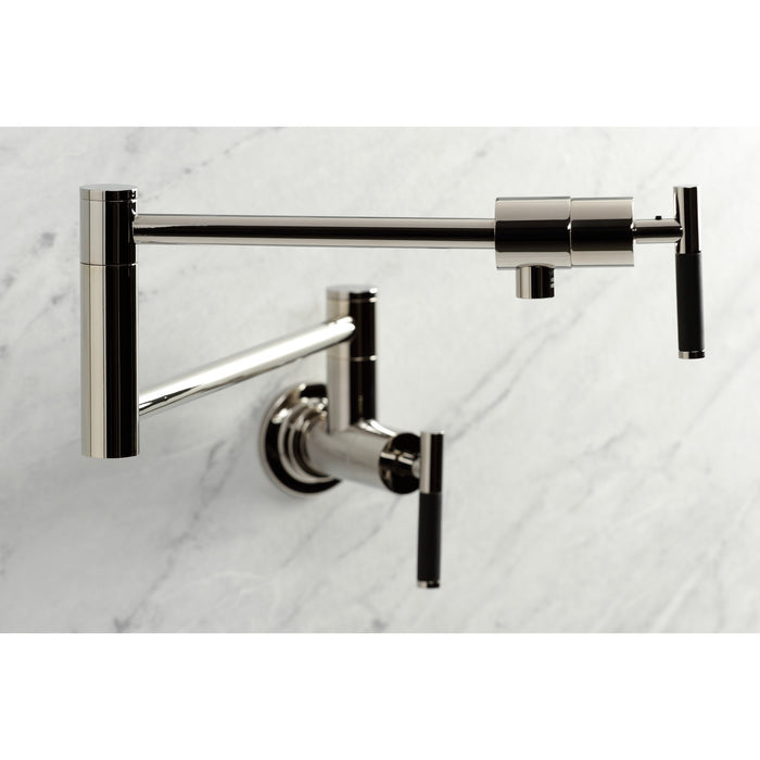 Kaiser KS4106CKL Pot Filler, Polished Nickel