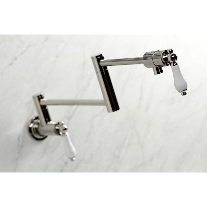 Metropolitan KS4106PL Pot Filler, Polished Nickel