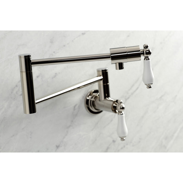 Metropolitan KS4106PL Pot Filler, Polished Nickel