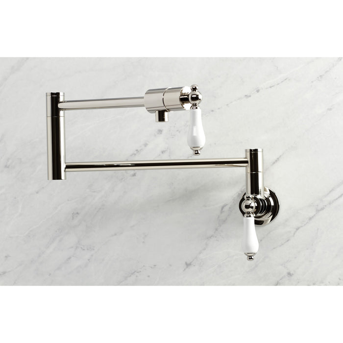 Metropolitan KS4106PL Pot Filler, Polished Nickel