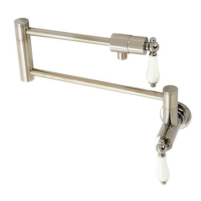 Metropolitan KS4106PL Pot Filler, Polished Nickel