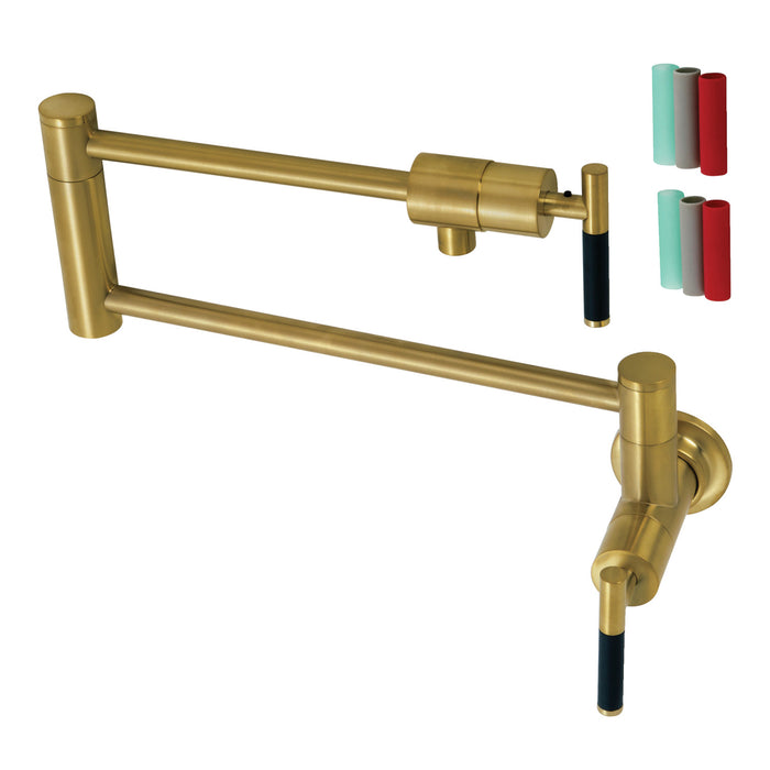 Kaiser KS4107CKL Pot Filler, Brushed Brass