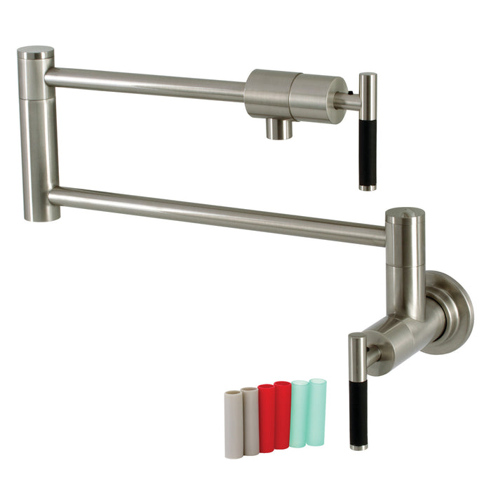 Kaiser KS4108CKL Pot Filler, Brushed Nickel