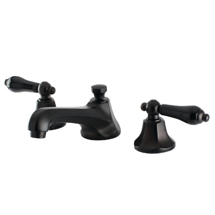 Duchess KS4465PKL Two-Handle 3-Hole Deck Mount Widespread Bathroom Faucet with Brass Pop-Up Drain, Oil Rubbed Bronze