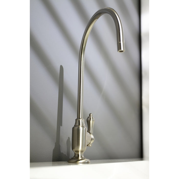 Heirloom KS5198BAL Single-Handle 1-Hole Deck Mount Water Filtration Faucet, Brushed Nickel