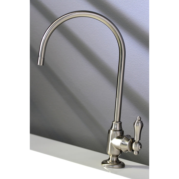 Heirloom KS5198BAL Single-Handle 1-Hole Deck Mount Water Filtration Faucet, Brushed Nickel