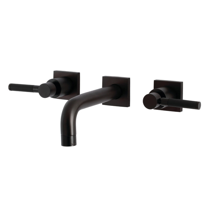 Kaiser KS6125DKL Double-Handle 3-Hole Wall Mount Bathroom Faucet, Oil Rubbed Bronze