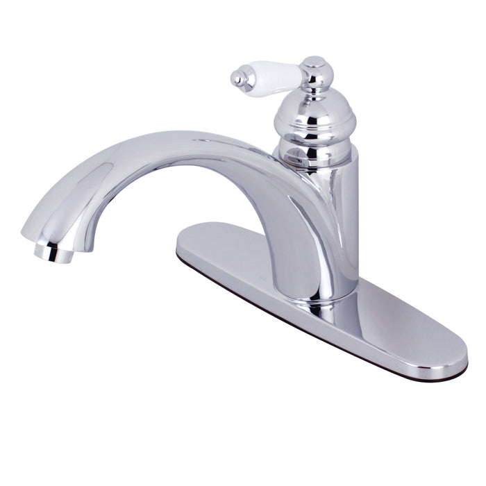 Vintage KS6571PLLS Single-Handle 1-or-3 Hole Deck Mount Kitchen Faucet, Polished Chrome