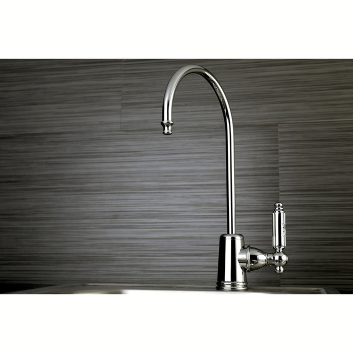 Georgian KS7191GL Single-Handle 1-Hole Deck Mount Water Filtration Faucet, Polished Chrome