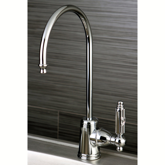 Georgian KS7191GL Single-Handle 1-Hole Deck Mount Water Filtration Faucet, Polished Chrome