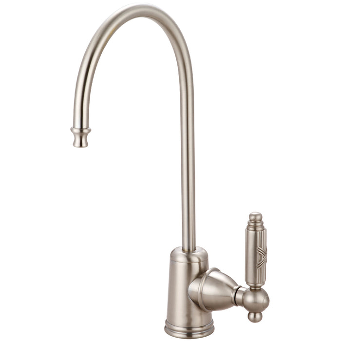 Georgian KS7198GL Single-Handle 1-Hole Deck Mount Water Filtration Faucet, Brushed Nickel