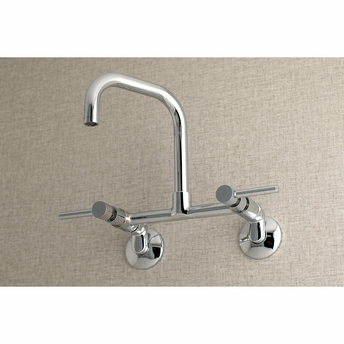 Concord KS813C Two-Handle 2-Hole Wall Mount Kitchen Faucet, Polished Chrome