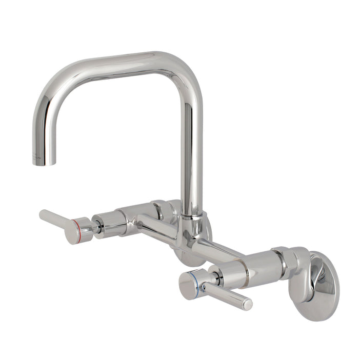 Concord KS813C Two-Handle 2-Hole Wall Mount Kitchen Faucet, Polished Chrome