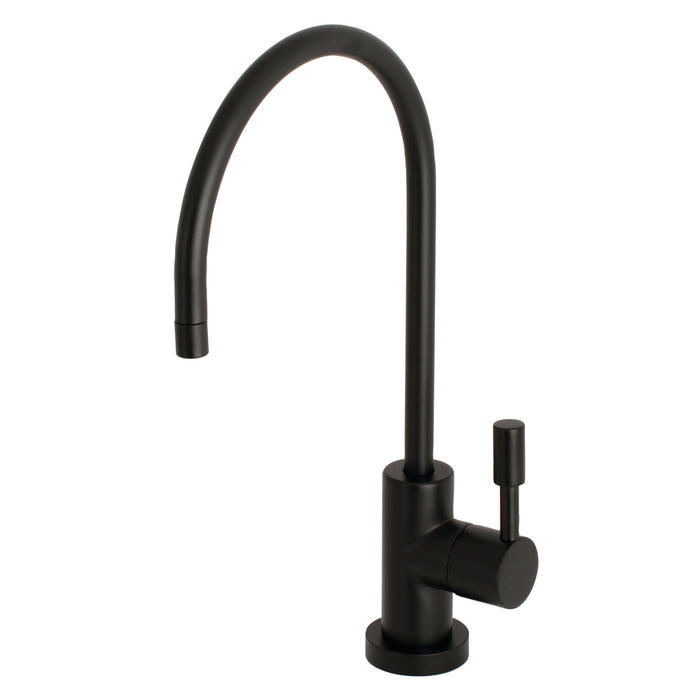 Concord KS8190DL Single-Handle 1-Hole Deck Mount Water Filtration Faucet, Matte Black