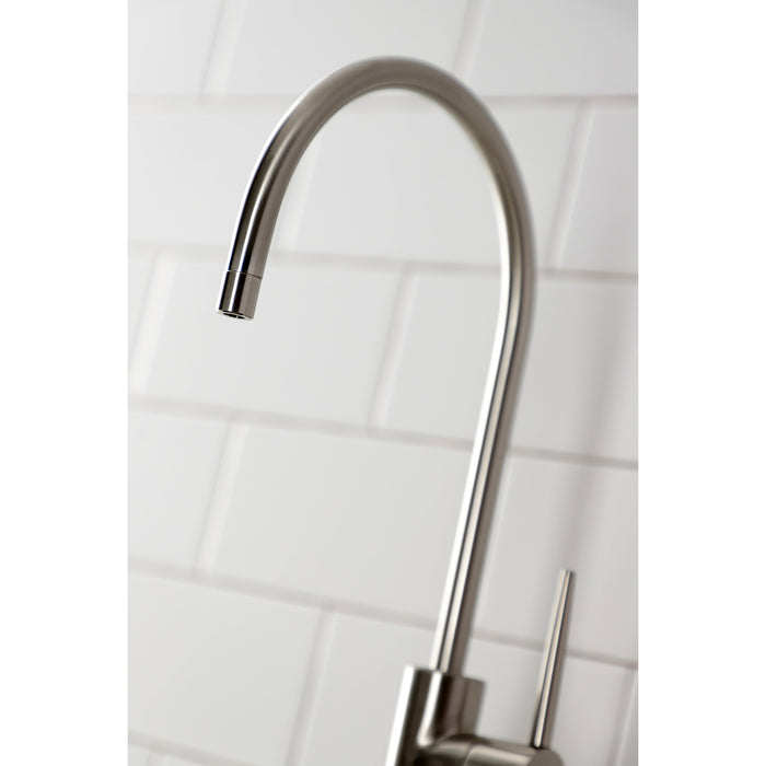 New York KS8198NYL Single-Handle 1-Hole Deck Mount Water Filtration Faucet, Brushed Nickel