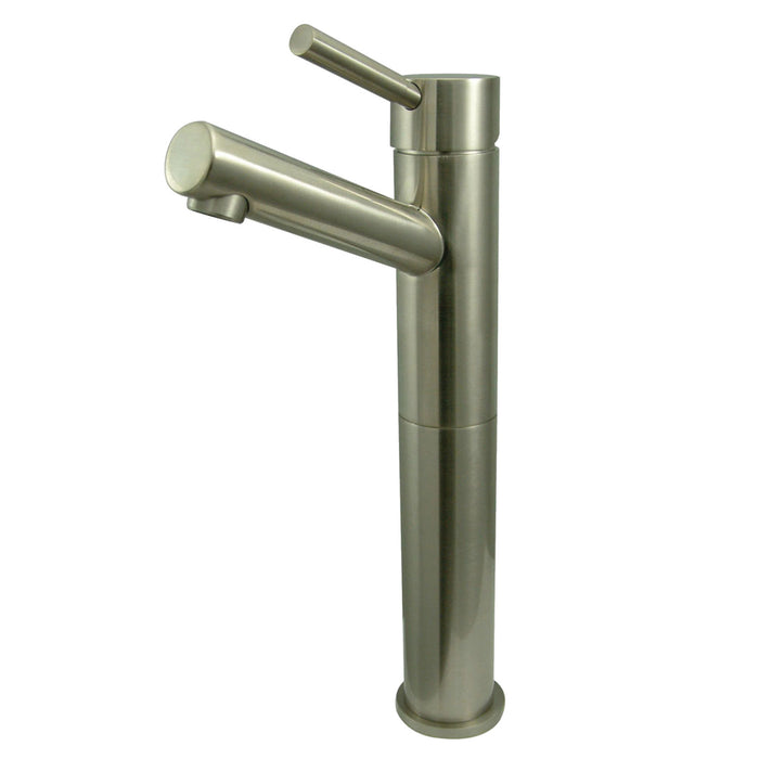 Concord KS8418DL Single-Handle 1-Hole Deck Mount Vessel Faucet, Brushed Nickel