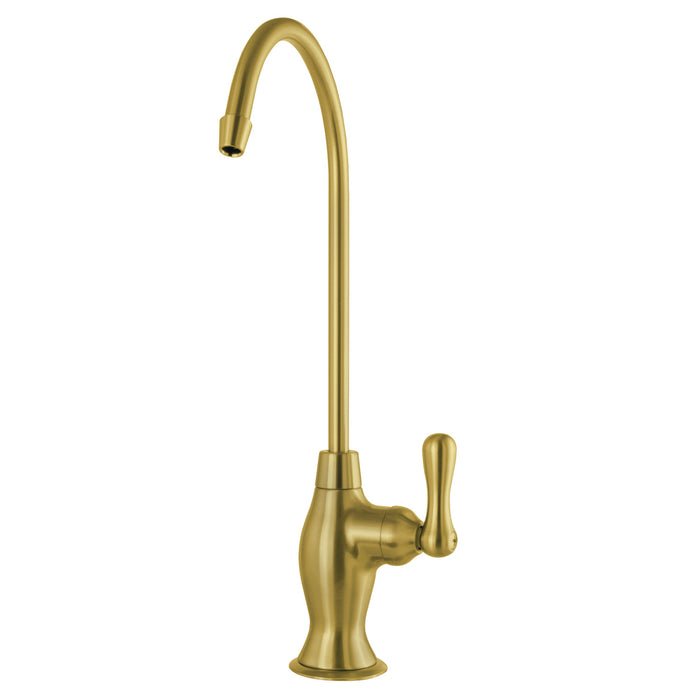 Restoration KSAG3197AL Single-Handle 1-Hole Deck Mount Water Filtration Faucet, Brushed Brass