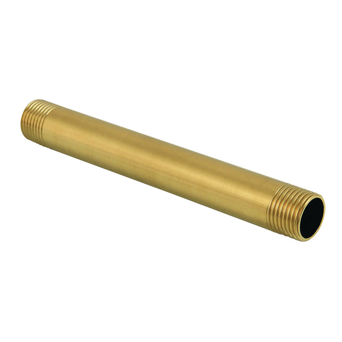 KSB847 1/2-Inch Brass Nipple, Brushed Brass