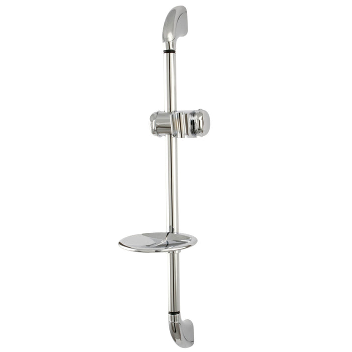 Made To Match KSX2521SG 25-Inch ABS Shower Slide Bar with Soap Dish, Polished Chrome