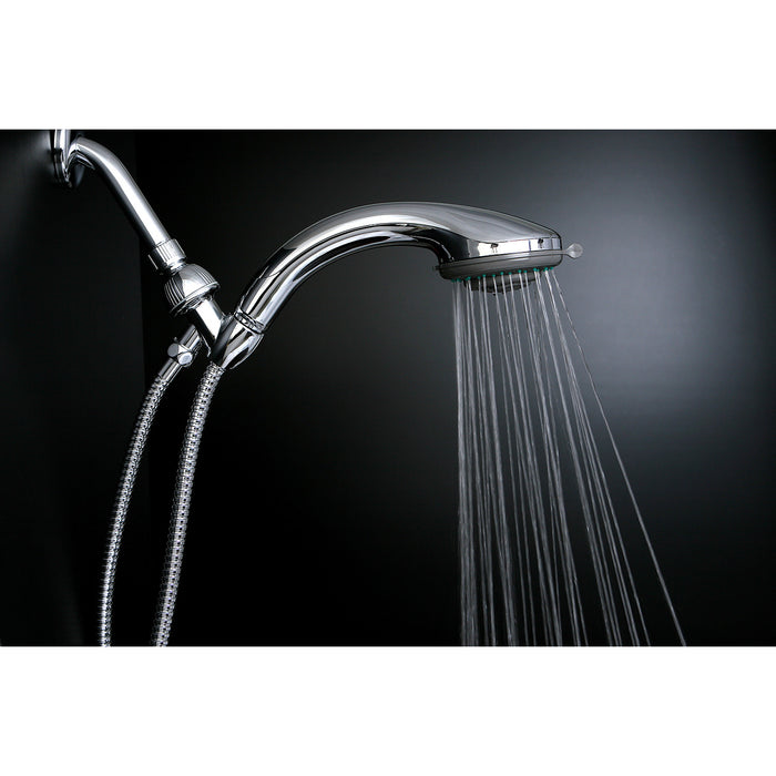 Vilbosch KX2522B 5-Function Hand Shower Set with Stainless Steel Hose, Polished Chrome