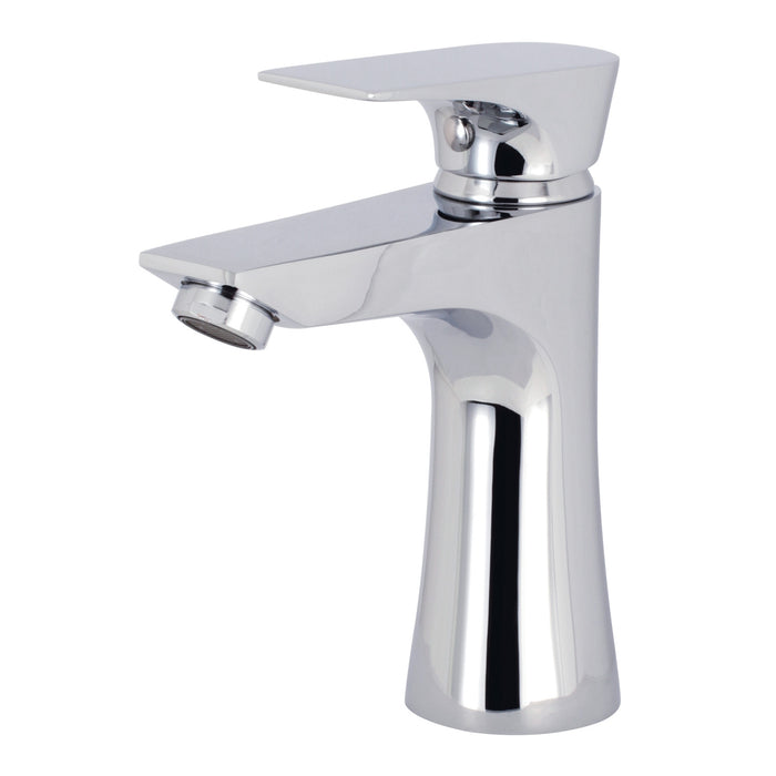 Millennium LS4221XL Single-Handle 1-Hole Deck Mount Bathroom Faucet with Push Pop-Up, Polished Chrome