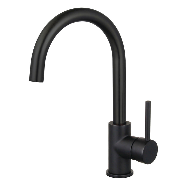 Concord LS8230DL Single-Handle 1-Hole Deck Mount Vessel Faucet, Matte Black