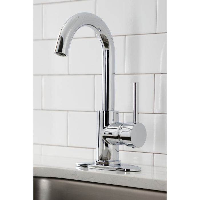 Concord LS8531DL One-Handle 1-Hole Deck Mount Bar Faucet, Polished Chrome