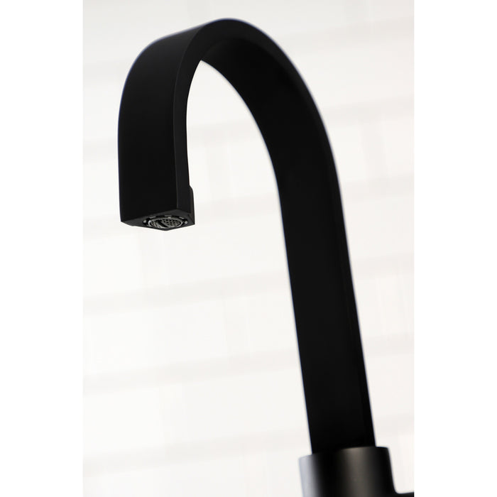 Continental LS8610CTL One-Handle 1-Hole Deck Mount Bar Faucet, Matte Black