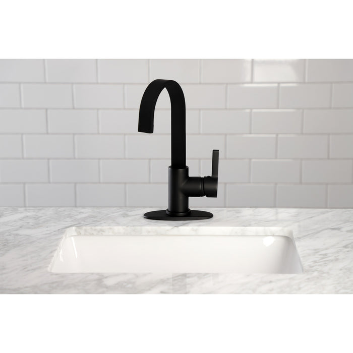 Continental LS8610CTL One-Handle 1-Hole Deck Mount Bar Faucet, Matte Black