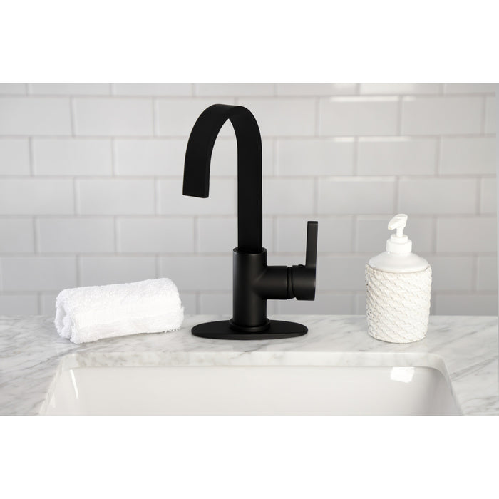 Continental LS8610CTL One-Handle 1-Hole Deck Mount Bar Faucet, Matte Black