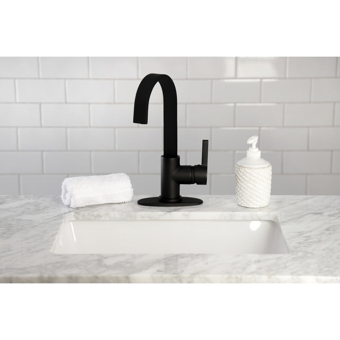 Continental LS8610CTL One-Handle 1-Hole Deck Mount Bar Faucet, Matte Black