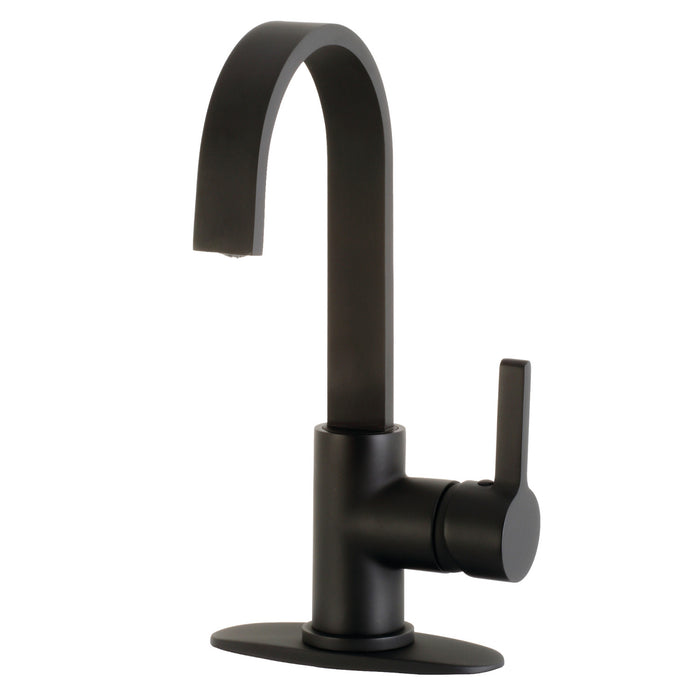 Continental LS8610CTL One-Handle 1-Hole Deck Mount Bar Faucet, Matte Black