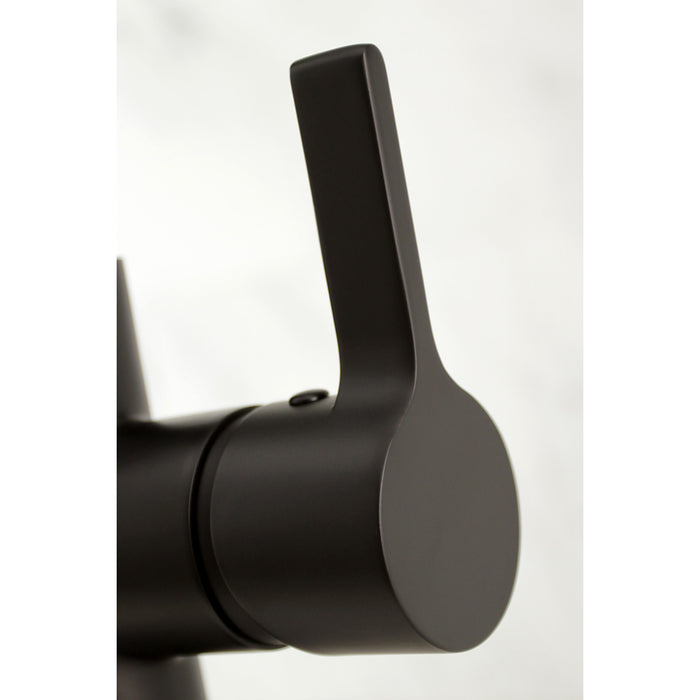 Continental LS8680CTL Single-Handle Pull-Down Kitchen Faucet, Matte Black