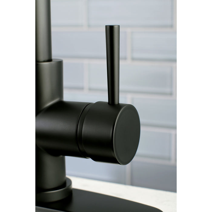 Concord LS8720DL Single-Handle Pull-Down Kitchen Faucet, Matte Black