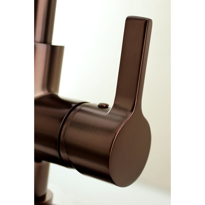 Continental LS8725CTL Single-Handle Pull-Down Kitchen Faucet, Oil Rubbed Bronze