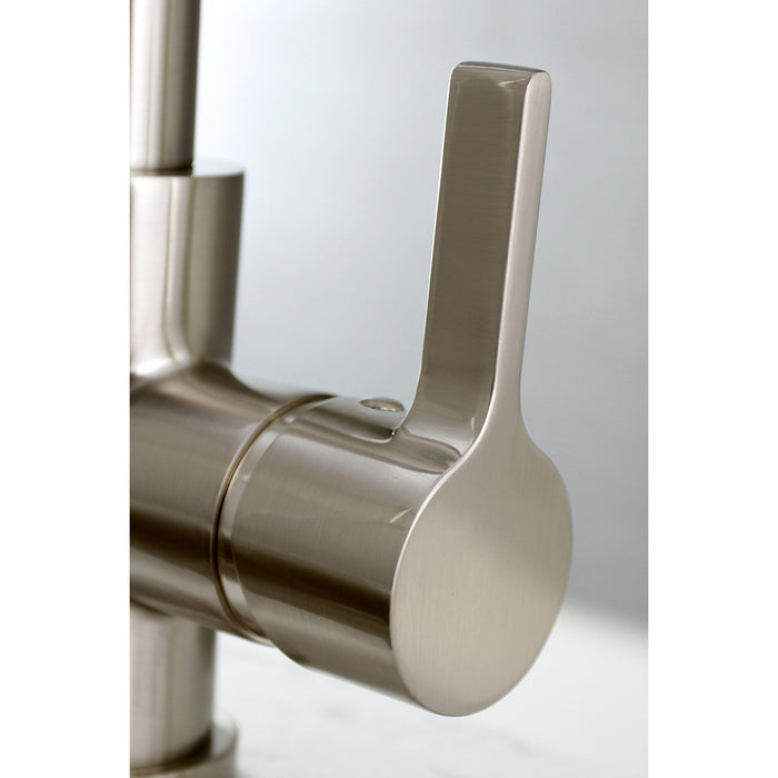 Continental LS8728CTL Single-Handle Pull-Down Kitchen Faucet, Brushed Nickel