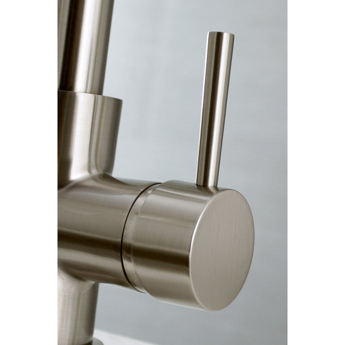 Concord LS8728DL Single-Handle Pull-Down Kitchen Faucet, Brushed Nickel