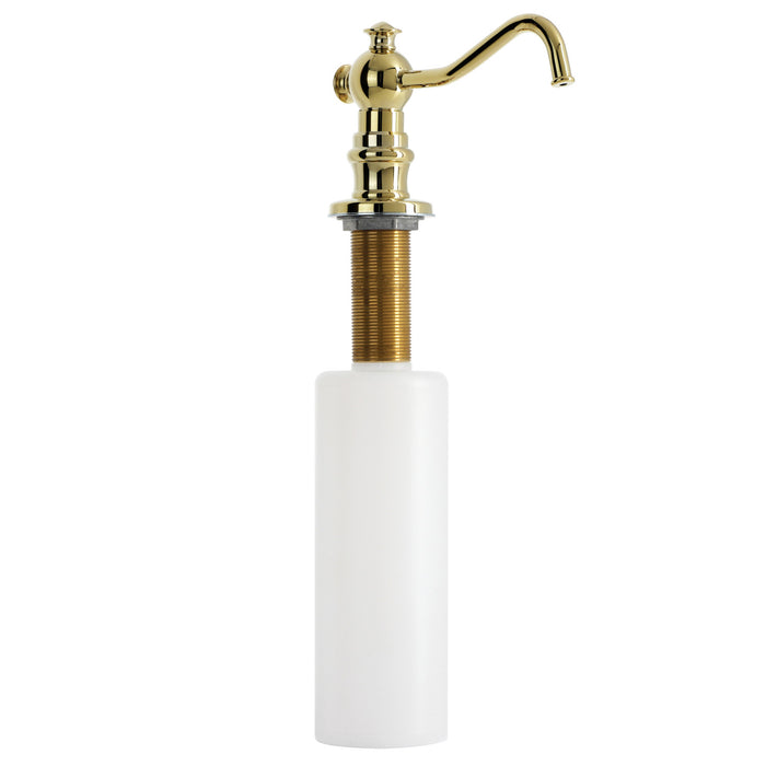 Gourmet Scape™ Vintage SD7602 Kitchen Soap Dispenser, Polished Brass